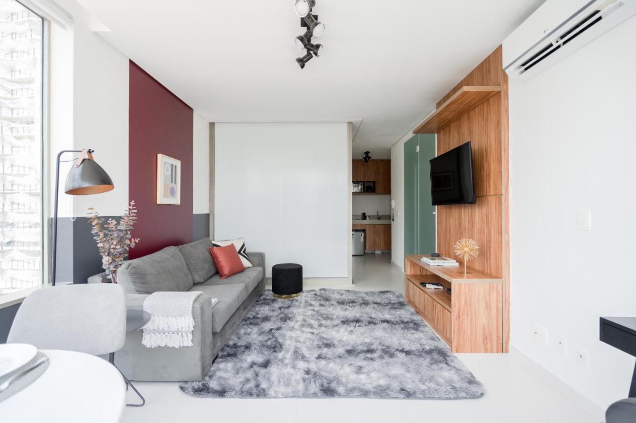 Ap Com Academia, Piscina E Sauna No Predio, Proximo A Faria Lima - Vila Olimpia Apartman São Paulo Kültér fotó