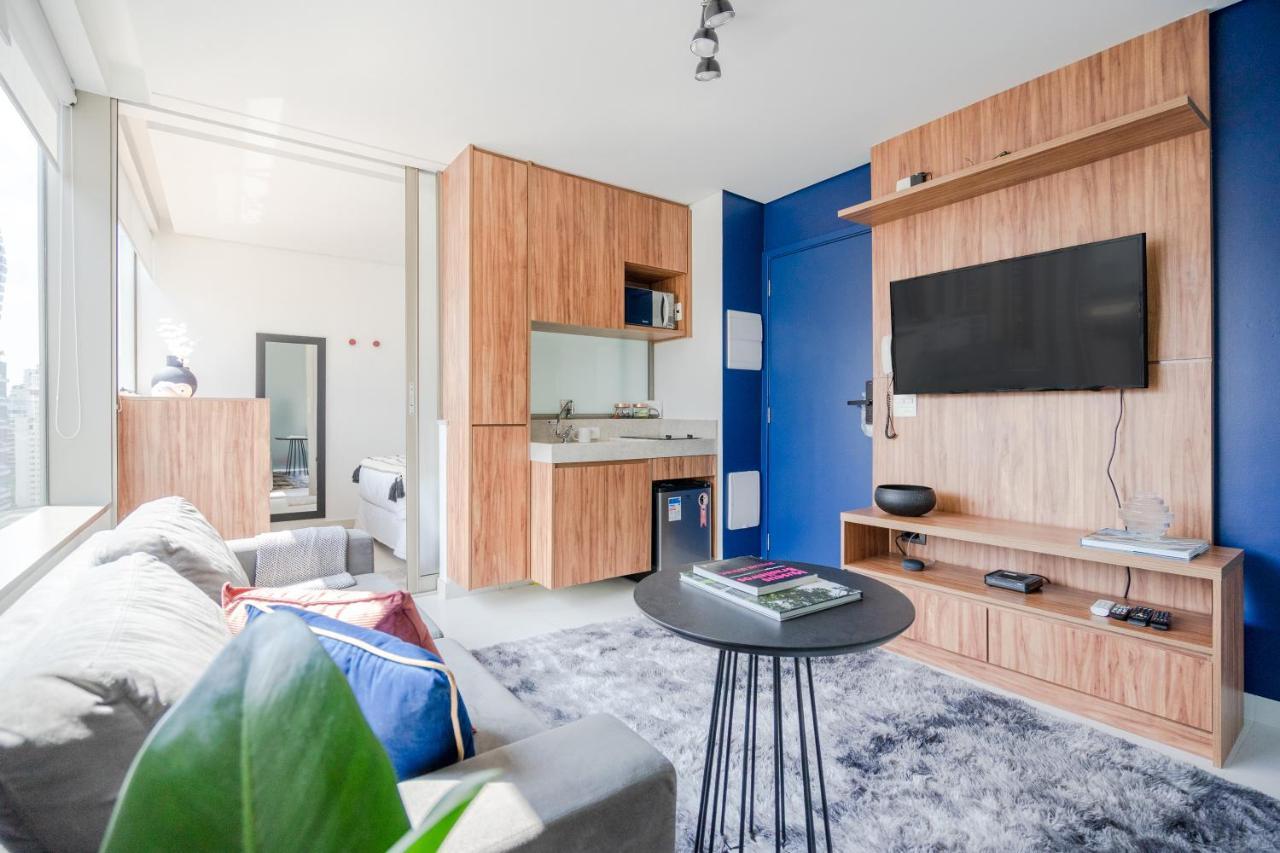 Ap Com Academia, Piscina E Sauna No Predio, Proximo A Faria Lima - Vila Olimpia Apartman São Paulo Kültér fotó